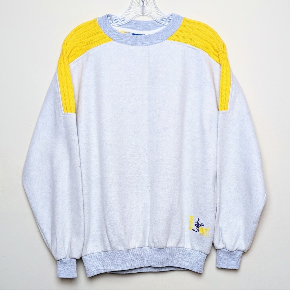 Ocean Pacific Vintage 80s Winter Surf Crewneck Sweatshirt OP DS Soft Small